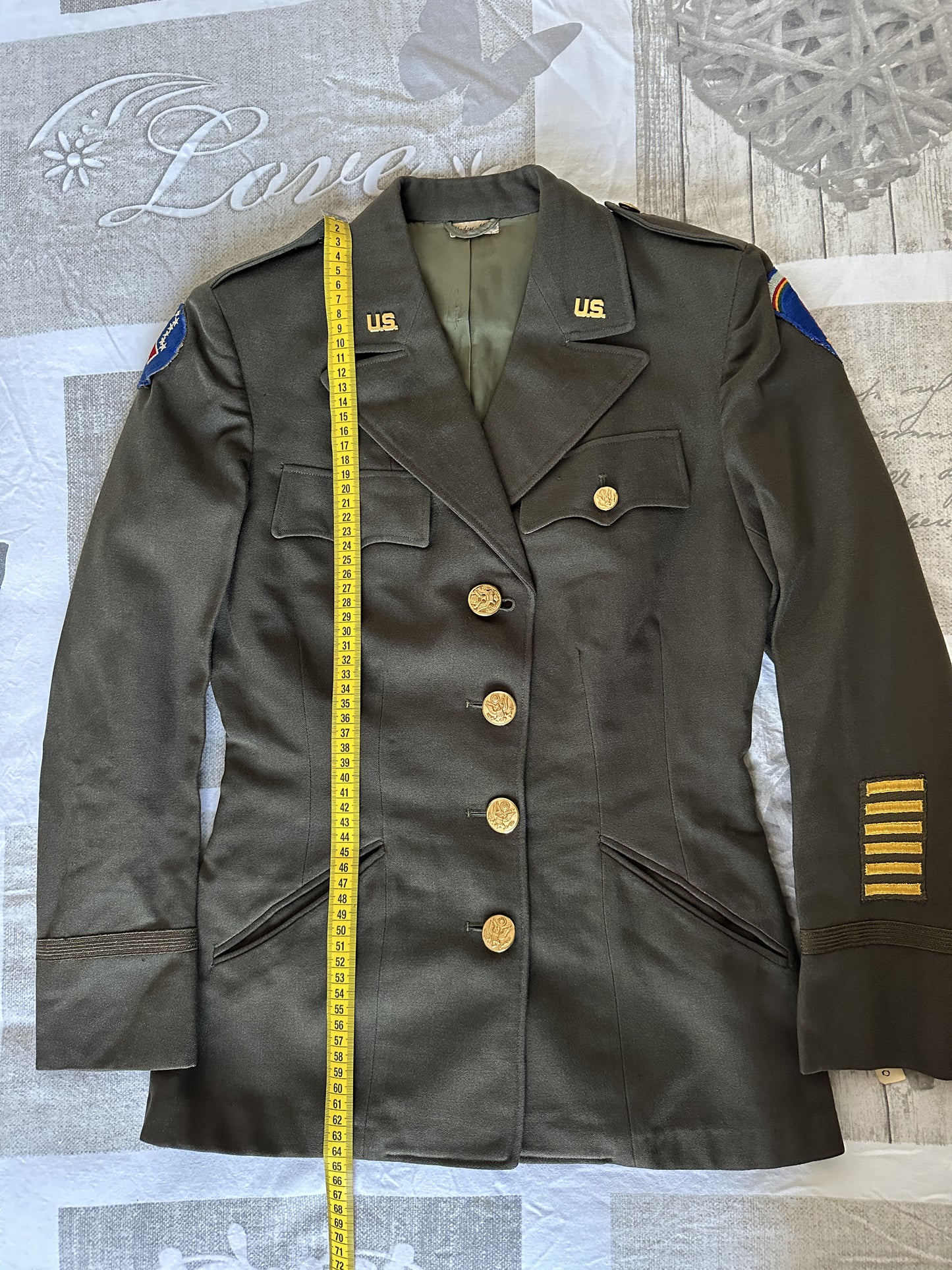 Uniforme Femme WAC/ANC Officier USA ww2 - Original Named - VENDU