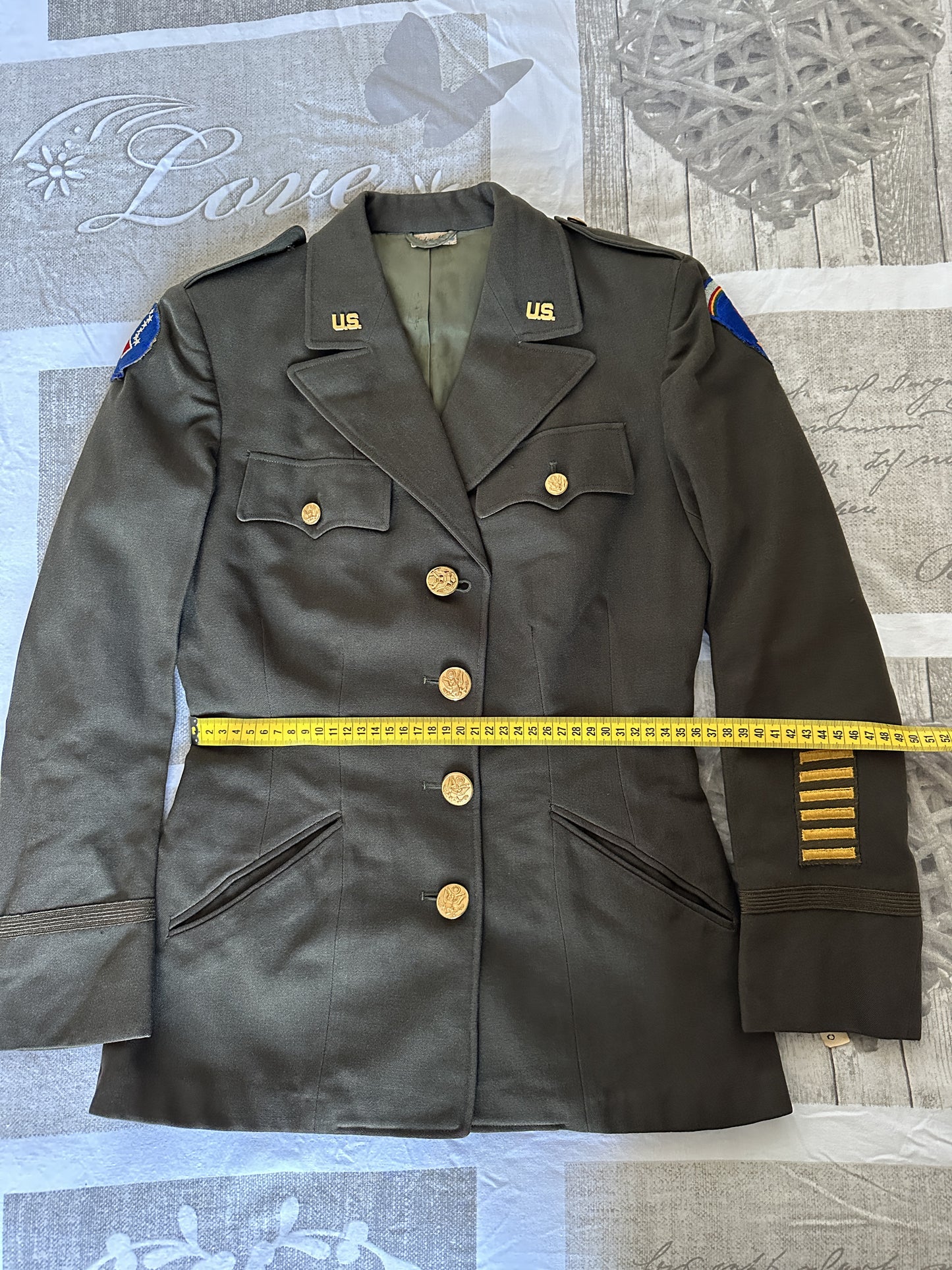 Uniforme Femme WAC/ANC Officier USA ww2 - Original Named - VENDU