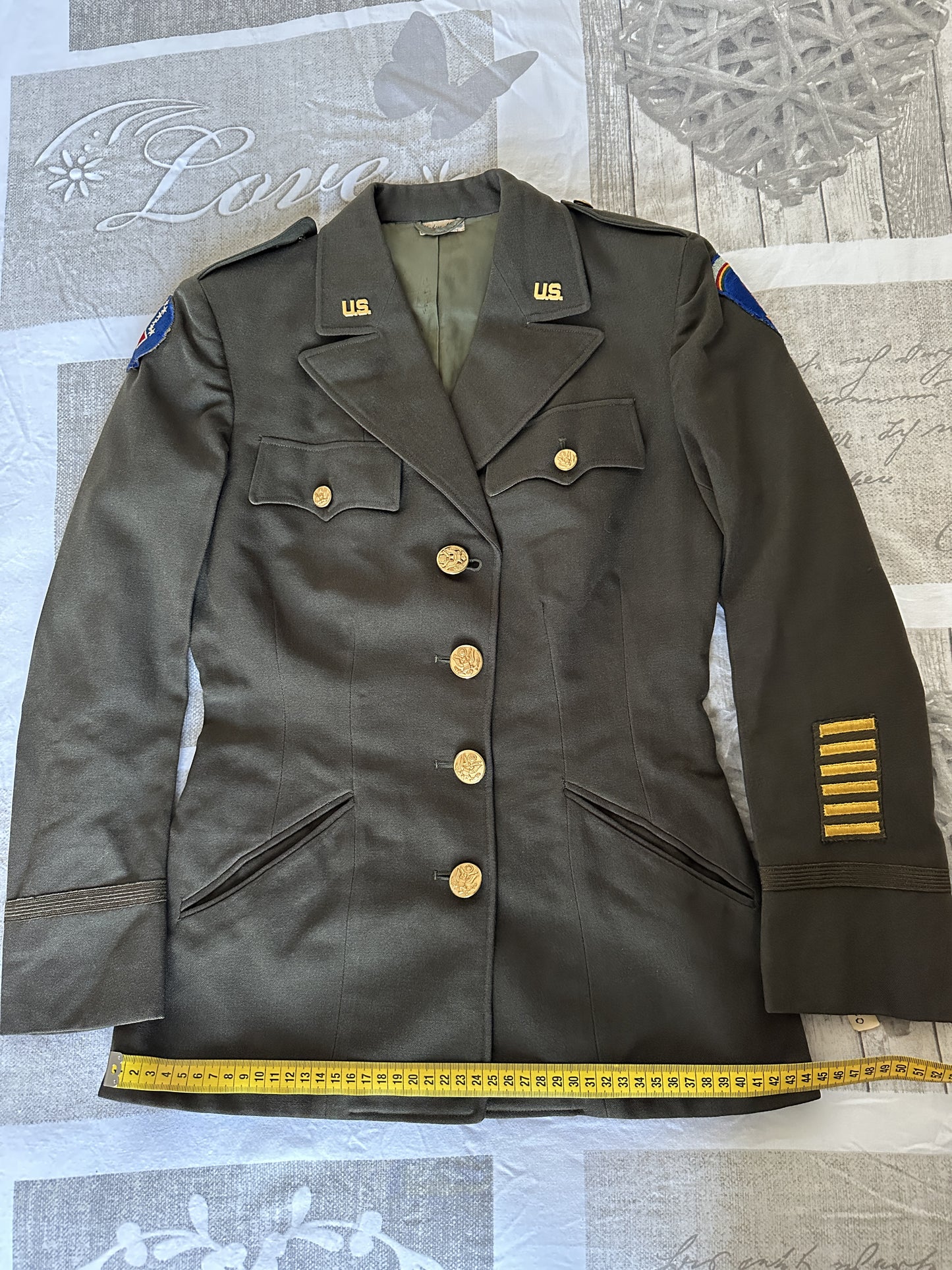 Uniforme Femme WAC/ANC Officier USA ww2 - Original Named - VENDU