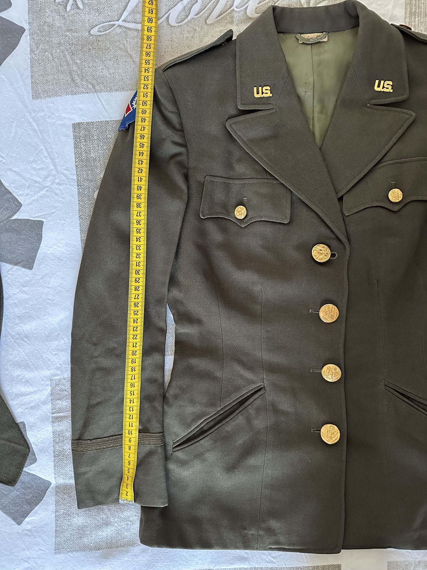 Uniforme Femme WAC/ANC Officier USA ww2 - Original Named - VENDU