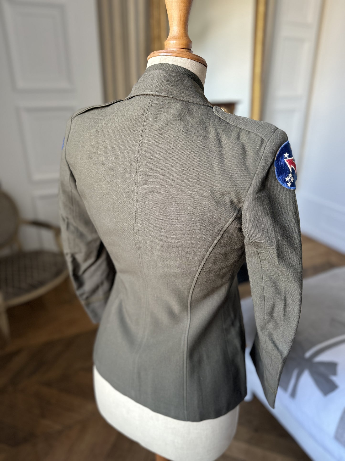 Uniforme Femme WAC/ANC Officier USA ww2 - Original Named - VENDU