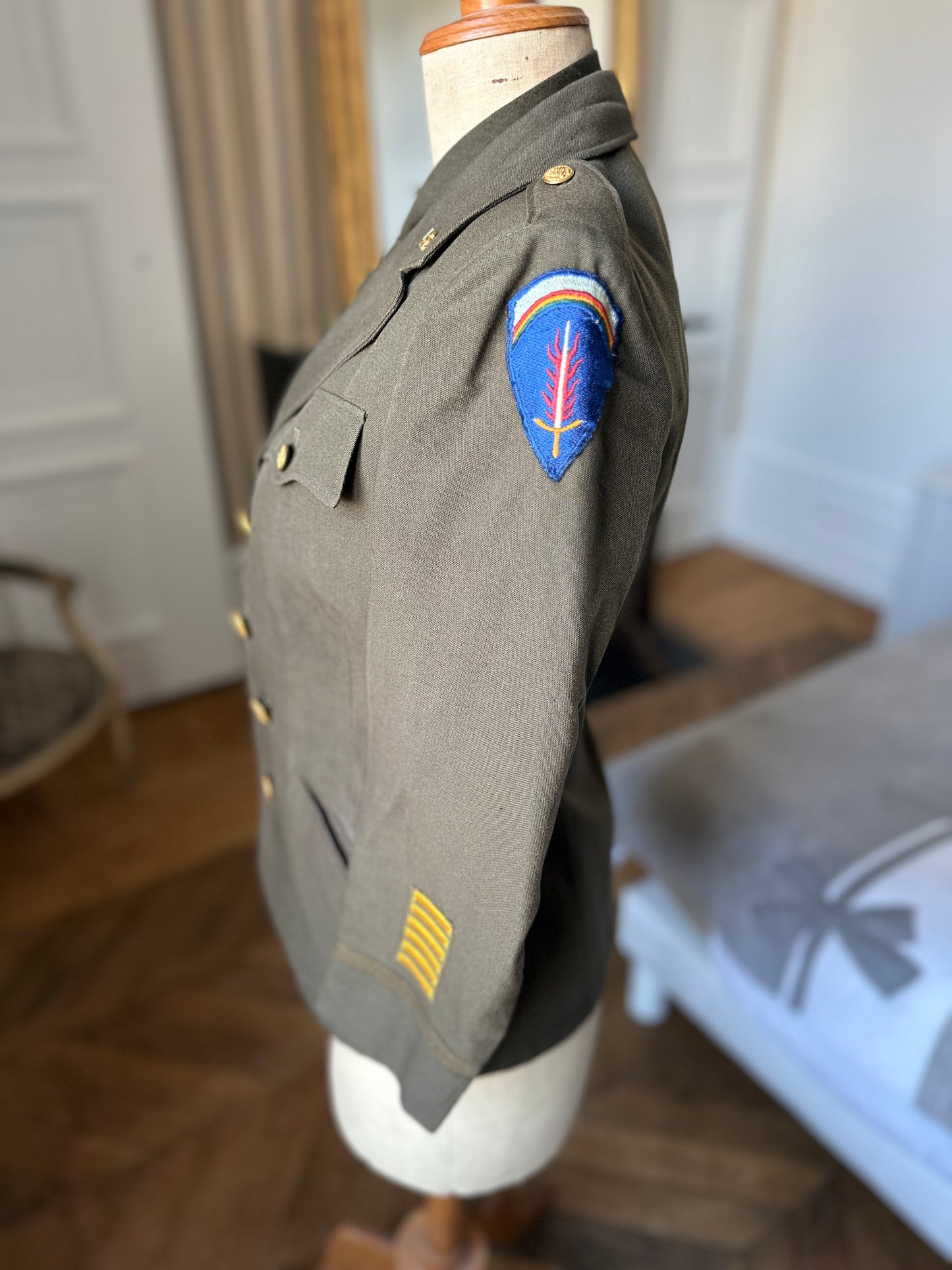 Uniforme Femme WAC/ANC Officier USA ww2 - Original Named - VENDU