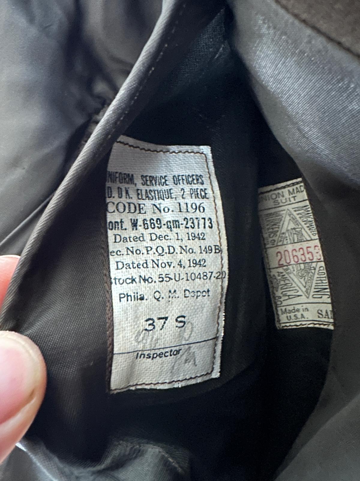 Veste de sortie d'officier Homme - 8th air force